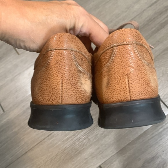 Finn Comfort Germany Brown Suede Leather Lace Up Loafers size 9 - Picture 5 of 11